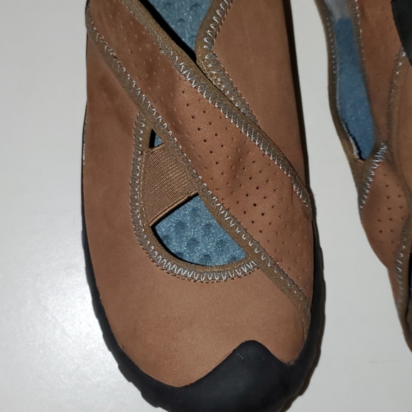 Privo women's 8 1/2 leather slip sandle shoes - Picture 3 of 5